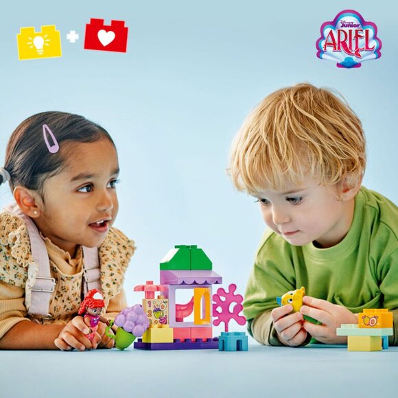 3/$55❤️LEGO DUPLO 10420 Ariel and Flounder's Café Stand Pre-School Building Toy - Picture 5 of 15